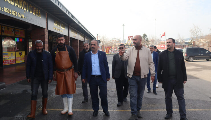 HÜDAPAR KASAP ESNAFINI DİNLEDİ