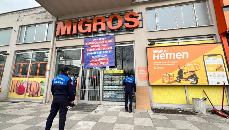 ŞAHİNBEY BELEDİYESİ MAHKEME KARARIYLA O MARKETİ TEKRAR KAPATTI