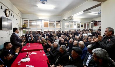 BAŞKAN YILMAZ HALK BULUŞMALARINI SÜRDÜRÜYOR