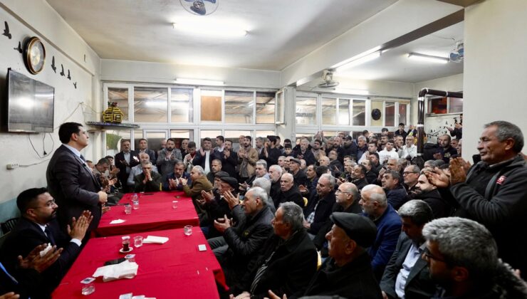 BAŞKAN YILMAZ HALK BULUŞMALARINI SÜRDÜRÜYOR