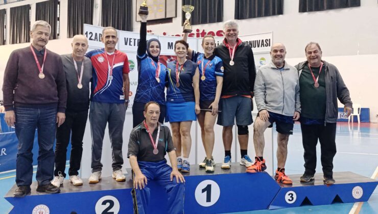 ULUSLARARASI 12. ADANA VETERANLAR MASA TENİSİ TURNUVASI SONA ERDİ..