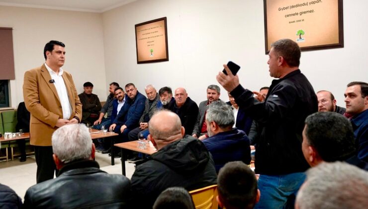 AKTOPRAK’TA BAŞKAN YILMAZ’A MİTİNG GİBİ KARŞILAMA