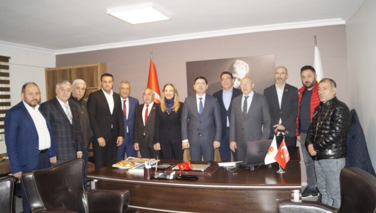 CHP Heyeti Anadolu Basın Birliği Ziyaret