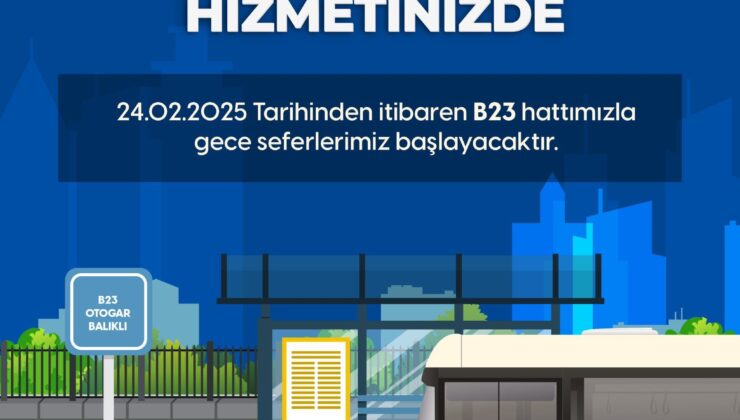 GAZİANTEP BÜYÜKŞEHİR, GECE DE OTOBÜS SEFERLERİNİ BAŞLATTI