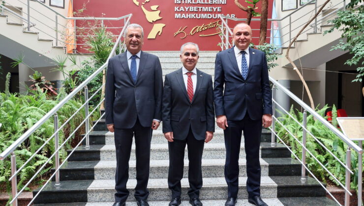 GAZİANTEP MİLLETVEKİLLERİNDEN REKTÖR DOĞAN’A HAYIRLI OLSUNZİYARETİ