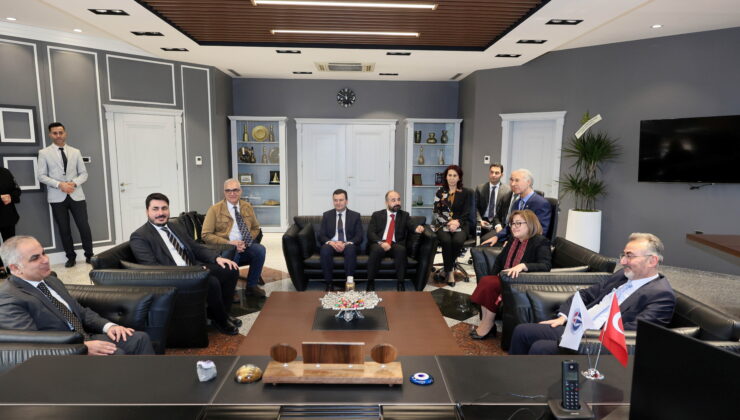 GENÇLİK VE SPOR BAKAN YARDIMCISI ERSÖZ’DEN REKTÖR DOĞAN’AHAYIRLI OLSUN ZİYARETİ