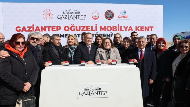 MOBİLYA KENT PROJESİNİN TEMELİ ATILDI!