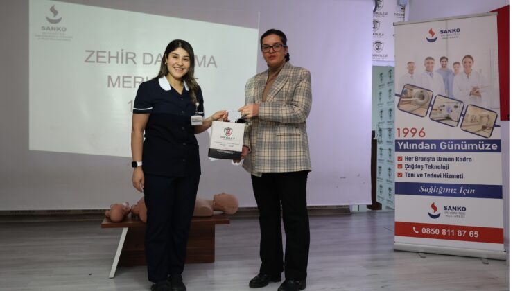 SANKO ÜNİVERSİTESİ HASTANESİ TARAFINDAN GAZİANTEP OSB KOLEJİ ÖĞRENCİLERİNE İLK YARDIMIN ÖNEMİ ANLATILDI