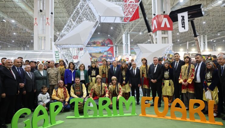 TARIM ZİRVESİ 15’İNCİ GAPTARIM FUARI BAŞLADI