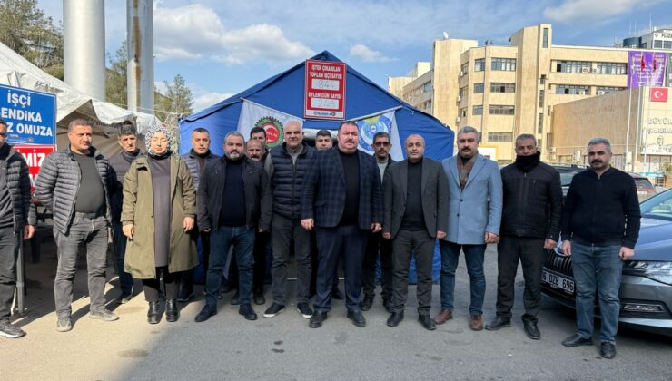 GAZİANTEP’TEN DİYARBAKIR’A İŞÇİ DAYANIŞMASI