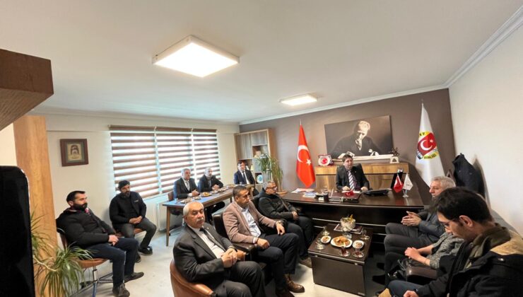 EMEP Genel Başkanı Seyit Aslan Anadolu Basın Birliği’ni Ziyaret Etti