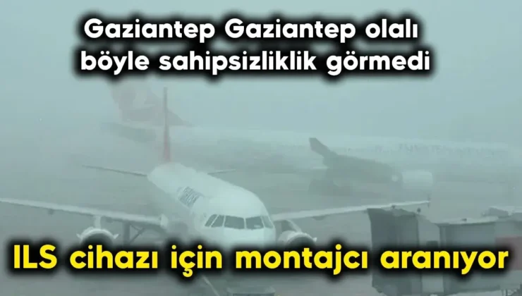 Havalimanında ki ILS cihazı için montajcı aranıyor