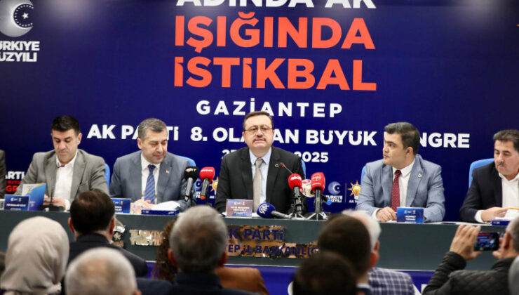 İL BAŞKANI FEDAİOĞLU, BÜYÜK KONGRE ÖNCESİ BASINLA BULUŞTU