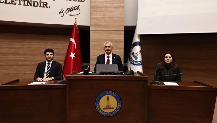 ŞAHİNBEY BELEDİYESİ ŞUBAT AYI MECLİS TOPLANTISI YAPILDI