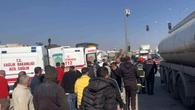 Nizip’te zincirleme kaza: 5 yaralı