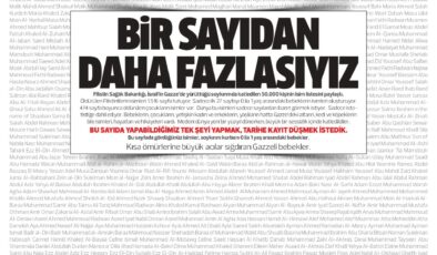Yenidevir Gazetesi “Bir sayıdan da fazlasıyız