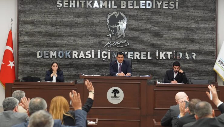 ŞEHİTKAMİL BELEDİYE MECLİS TOPLANTISI YAPILDI
