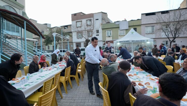 BAŞKAN YILMAZ İFTARINI ÇIKSORUT SAKİNLERİYLE BİRLİKTE AÇTI