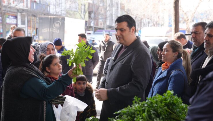 BAŞKAN YILMAZ’DAN PAZAR YERLERİNE ZİYARET