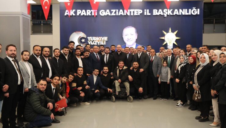 BÜYÜKGÜMÜŞ, AK PARTİ GAZİANTEP TEŞKİLATI İLE BULUŞTU