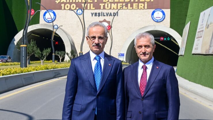 BAKAN URALOĞLU’NDAN ŞAHİNBEY BELEDİYESİ 100. YIL TÜNELLERİ NE TAM NOT