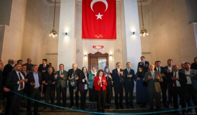  BÜYÜKŞEHİR BELEDİYESİ TARAFINDAN YAPIMI TAMAMLANAN ÇANAKÇI CAMİSİNİN RESMİ AÇILIŞI YAPILDI
