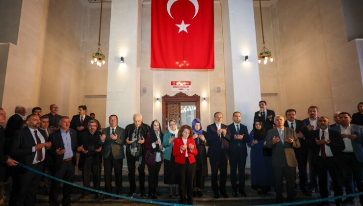  BÜYÜKŞEHİR BELEDİYESİ TARAFINDAN YAPIMI TAMAMLANAN ÇANAKÇI CAMİSİNİN RESMİ AÇILIŞI YAPILDI