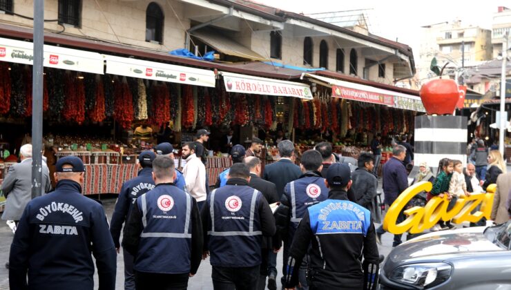 BÜYÜKŞEHİR ZABITA DENETİMLERİ İLE GÜVENLİ ALIŞVERİŞİ SAĞLIYOR