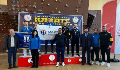 GAÜN ÖĞRENCİSİ YASİN UÇAR TÜRKİYE ŞAMPİYONU OLDU