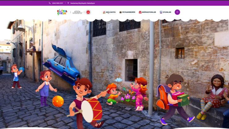  GAZİANTEP BÜYÜKŞEHİR BELEDİYESİ’NDEN DİJİTAL ÇOCUK PLATFORMU
