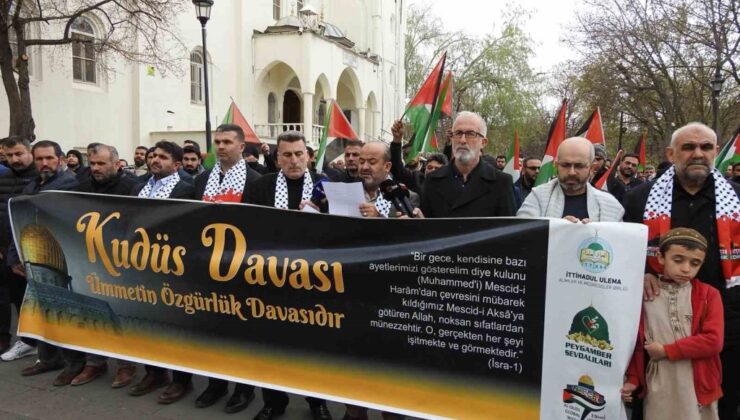 Gaziantep’teki STK’lar düzenledikleri basın açıklamasıyla Gazze Şeridi’ne yönelik saldırıları yeniden başlatan İsrail’e tepki gösterdi.