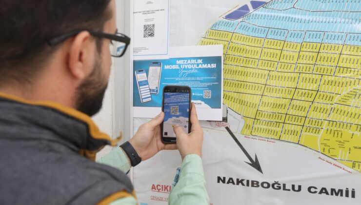 MEZAR YERİ BİLGİSİNE TEK TIKLA ULAŞIM