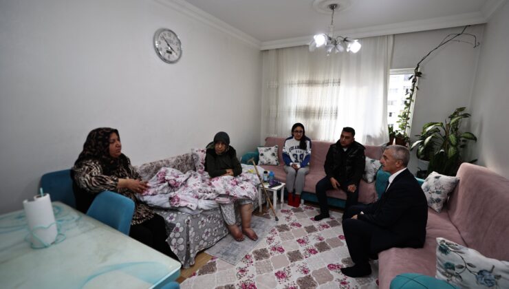 BAŞKAN TAHMAZOĞLU’NDAN ÇAT KAPI ZİYARET