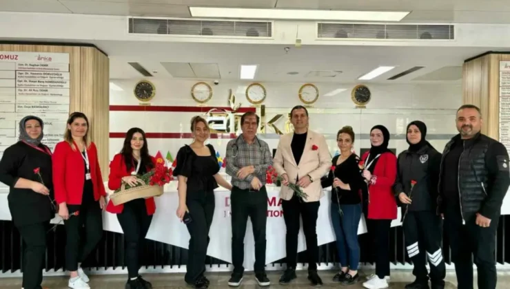 Gaziantep Özel ANKA Hastanesi Kadınlar günü kutlandı