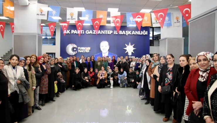 AK PARTİ GAZİANTEP İL KADIN KOLLARI’NDAN 8 MART AÇIKLAMASI