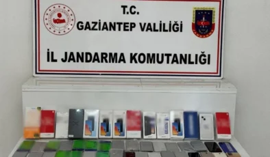 Gaziantep’te 2,7 milyon TL değerinde kaçak telefon ele geçirildi