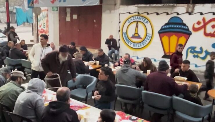 ŞAHİNBEY BELEDİYESİ’NDEN GAZZE’DE KARDEŞLİK İFTARI