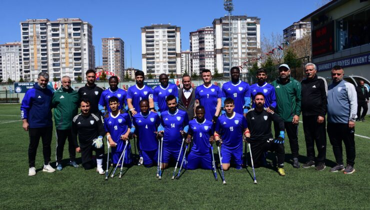 ŞAHİNBEY AMPUTE’DEN FARKLI GALİBİYET 9-0