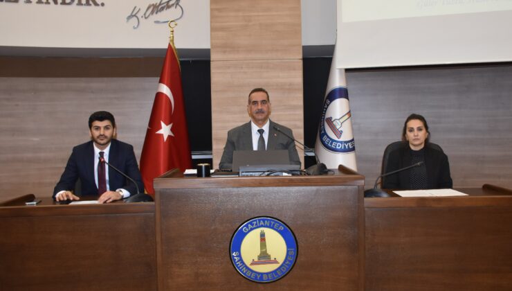 ŞAHİNBEY BELEDİYESİ MART AYI MECLİS TOPLANTISI YAPILDI