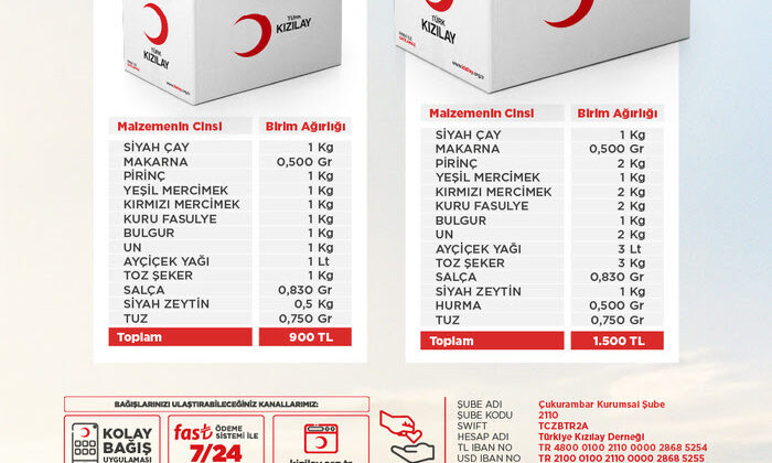 BU RAMAZANDA KALBİMİZ BİR SOFRAMIZ BİR KIZILAY