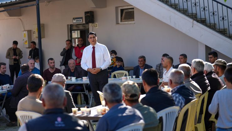 BAŞKAN YILMAZ, BİR GÜNDE 4 MAHALLE ZİYARET ETTİ