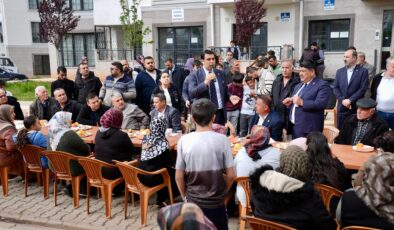 BAŞKAN YILMAZ VATANDAŞLARLA BİR ARAYA GELDİ