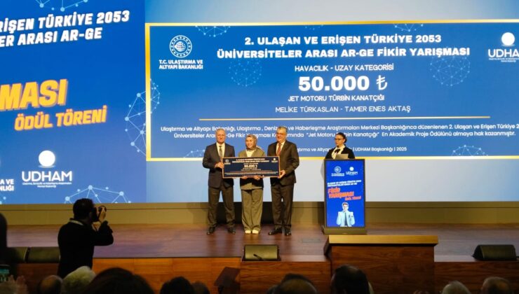 Hasan Kalyoncu Üniversitesi Öğrencisi ‘Jet Motoru’ Projesiyle Türkiye 2053 Ar-Ge Yarışmasında Ödül Kazandı