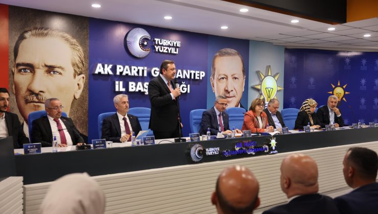 AK PARTİ GAZİANTEP’TE YEREL YÖNETİMLER BULUŞMASI