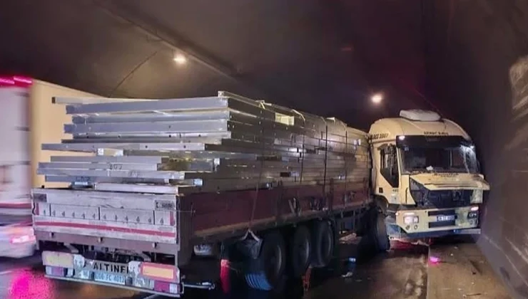 Gaziantep’e geliyordu Osmaniye de tünel duvarına çarparak sıkıştı