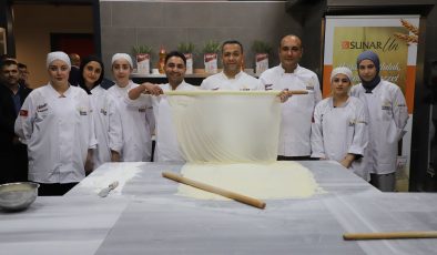Sunar Un, ürünlerini Gaziantep’te baklava ustaları ile buluşturdu