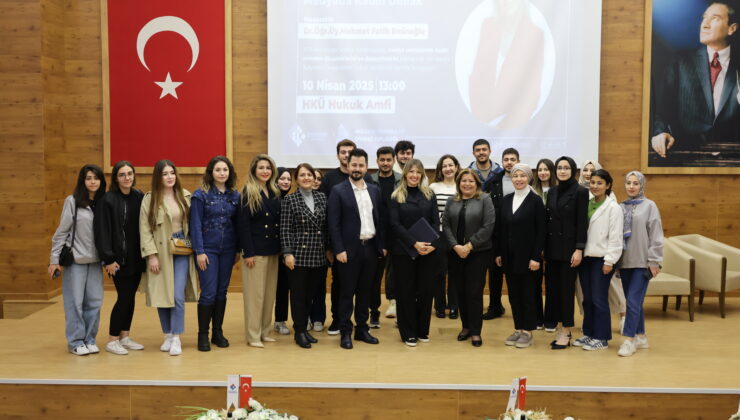 ATV Ana Haber Spikeri Nihan Günay HKÜ Öğrencileriyle Bir Araya Geldi