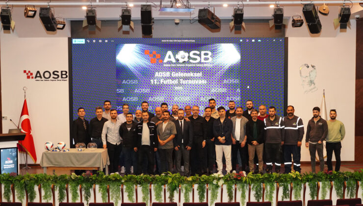 AOSB 11. Geleneksel Futbol Turnuvası Başlıyor