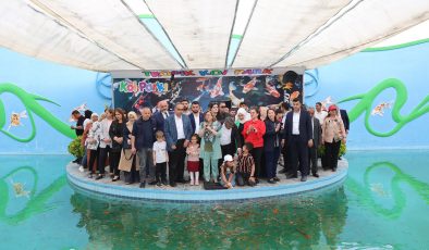 GAZİANTEP DOĞAL YAŞAM PARKI TROPİKAL KOİ PARKI ZİYARETE AÇILDI