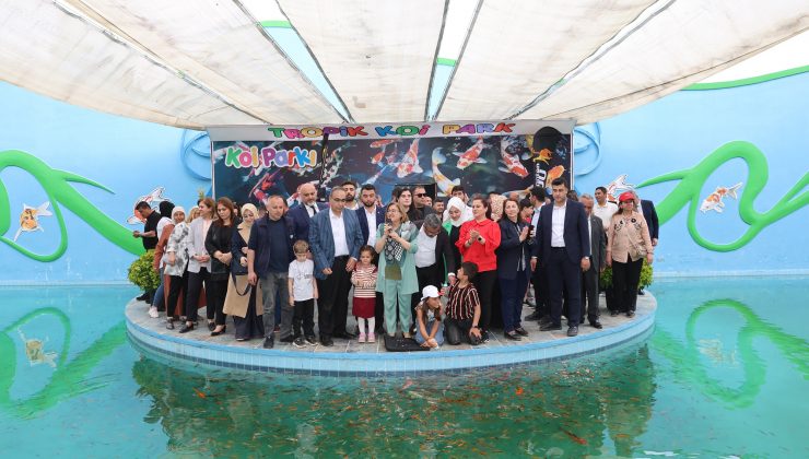 GAZİANTEP DOĞAL YAŞAM PARKI TROPİKAL KOİ PARKI ZİYARETE AÇILDI